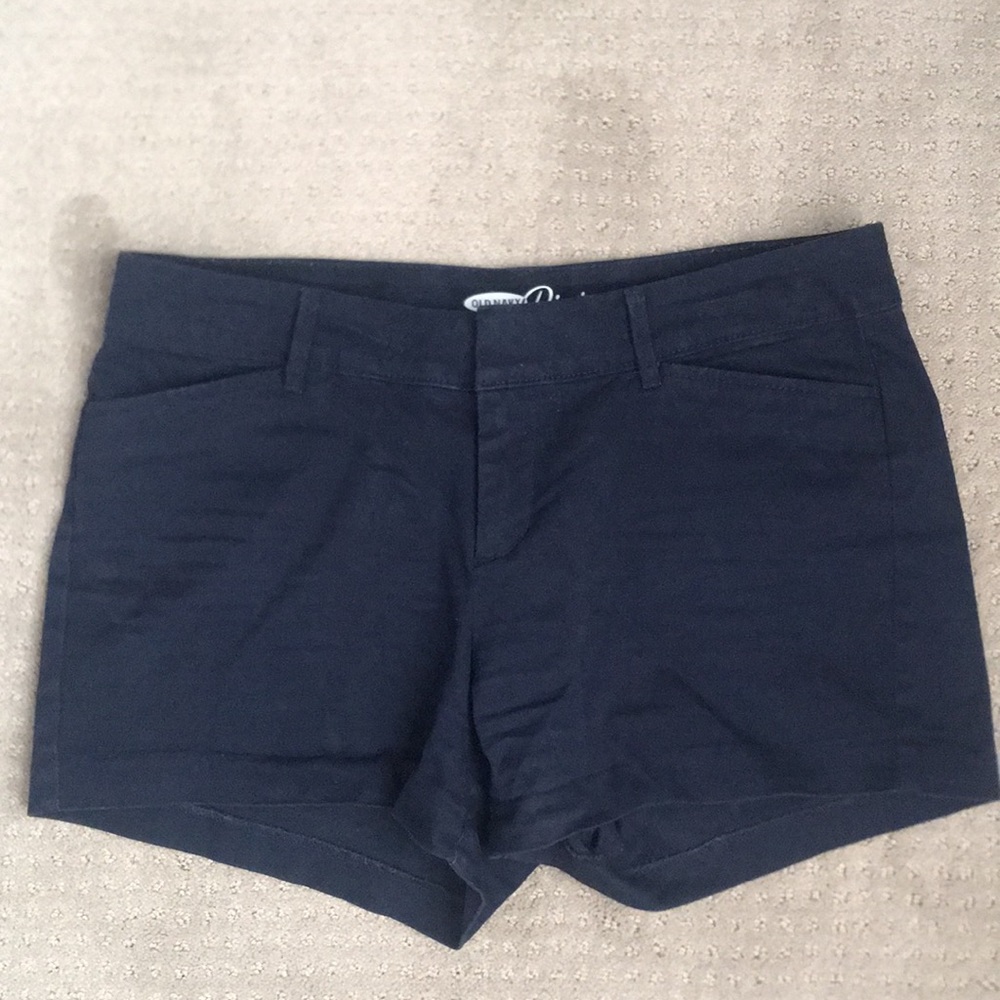 Navy blue shorts